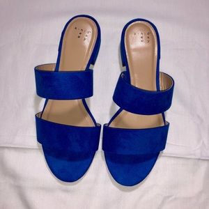 Blue Target Sandals - NEVER WORN